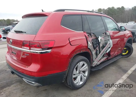 2021 Volkswagen Atlas 3.6L V6 Se W/Technology from USA, damaged, VIN 1V2KR2CA0MC592341